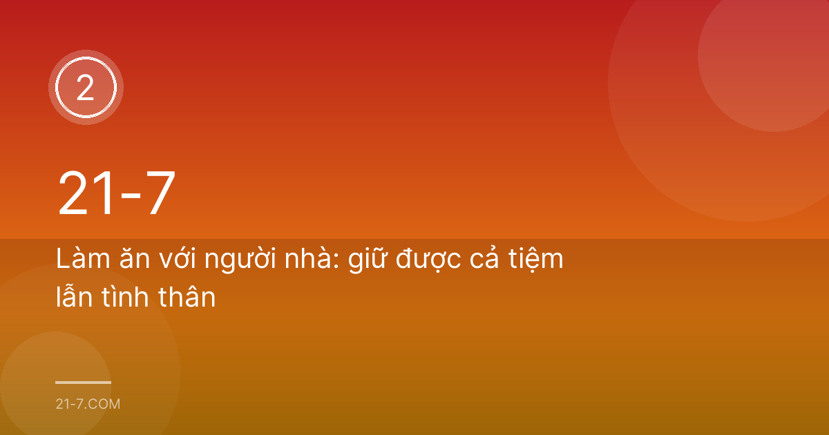Hai anh em người Việt cùng nhau kiểm hàng trong kho của cửa hàng gia đình